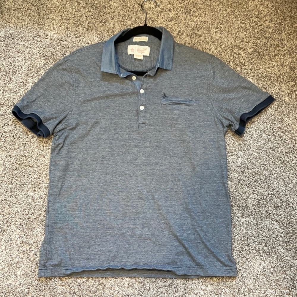 Penguin golf shirt